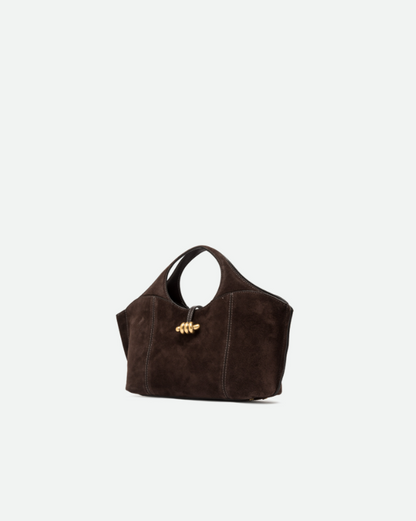 GIANNI CHIARINI - Borsa Infinity - Medium - Moka