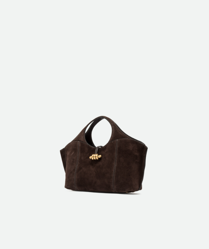 GIANNI CHIARINI - Borsa Infinity - Medium - Moka