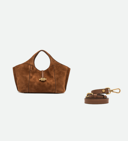 GIANNI CHIARINI - Borsa Infinity - Medium - Cognac