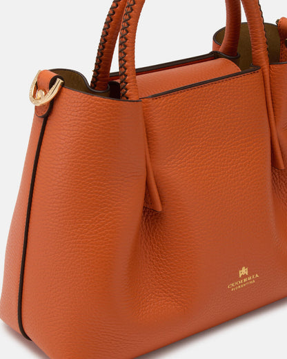 CUOIERIA FIORENTINA - Tote Bag Candy Arancio