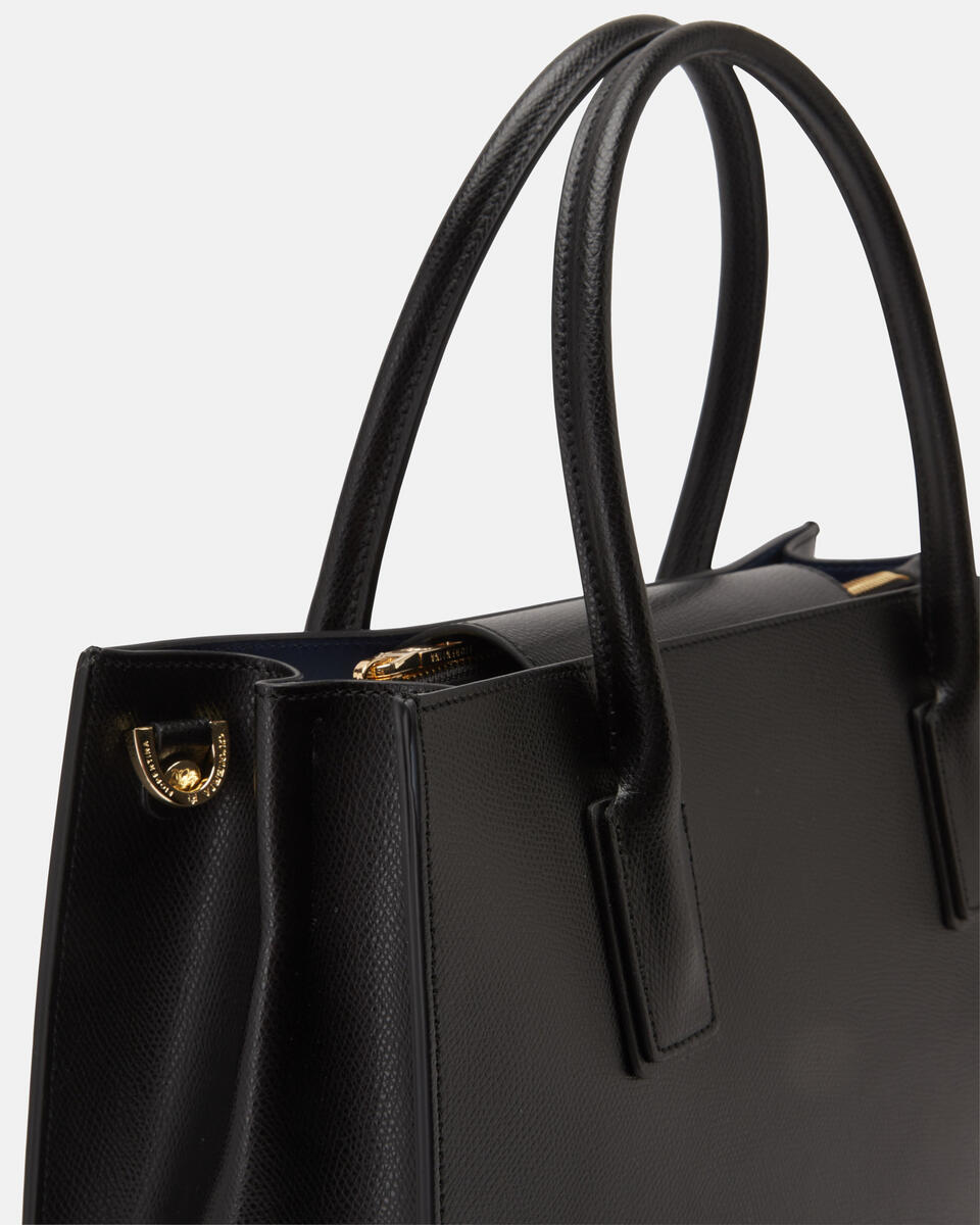 CUOIERIA FIORENTINA - Medium Tote Bag Alice Nero