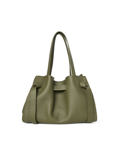 VISONA' - Borsa Vittoria Large - Muschio