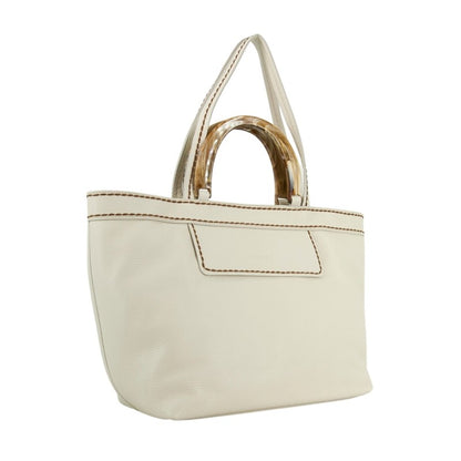 VISONA' - Borsa Ambra Large - Latte