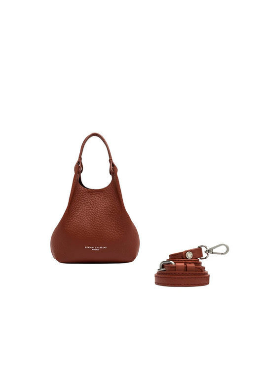 GIANNI CHIARINI - Borsa Dua Small - Brick Red