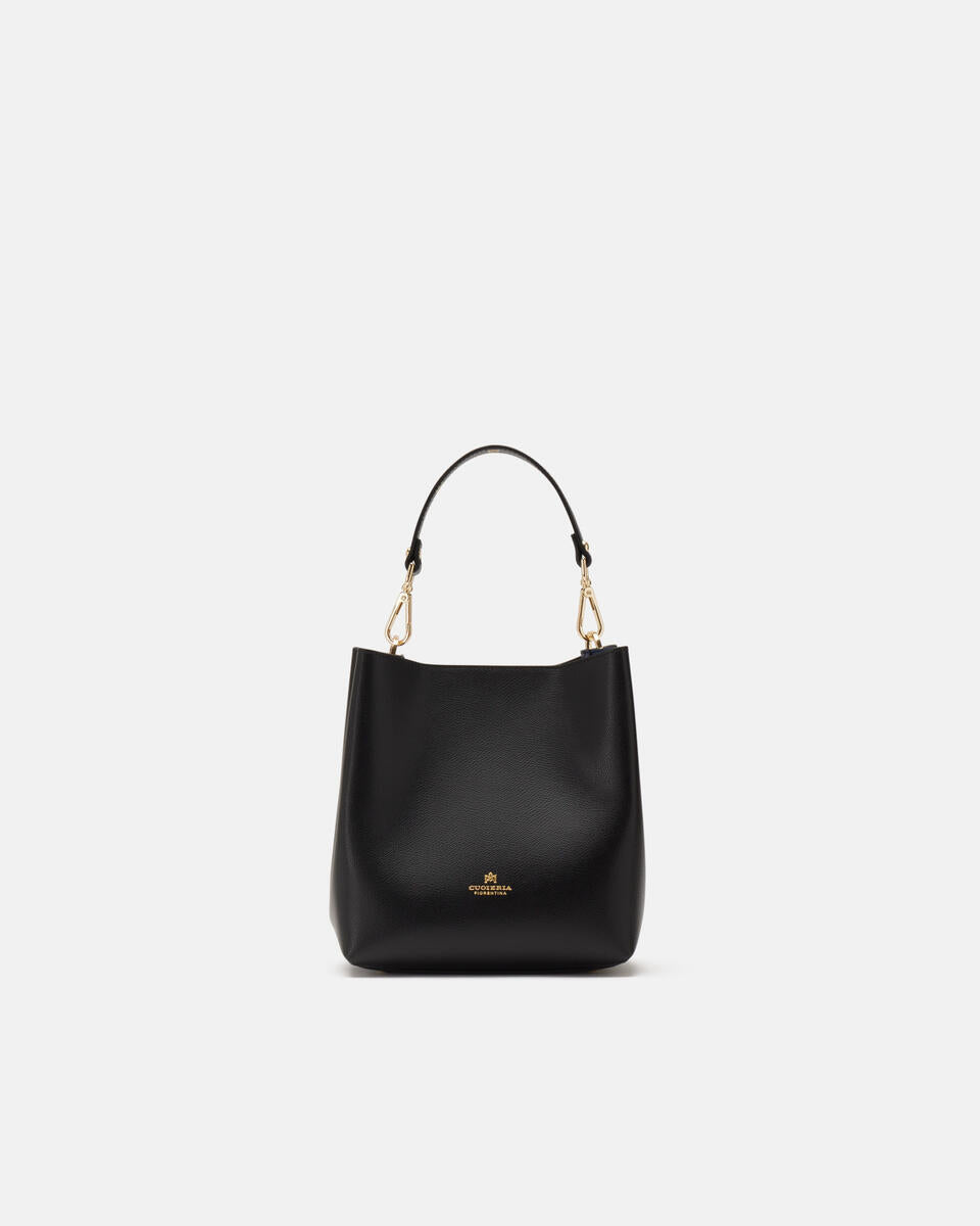 CUOIERIA FIORENTINA - Borsa Secchiello Alice Nero