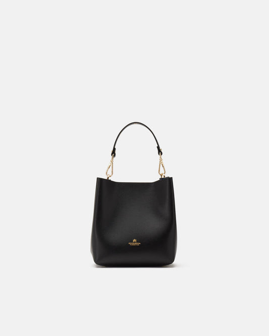 CUOIERIA FIORENTINA - Borsa Secchiello Alice Nero