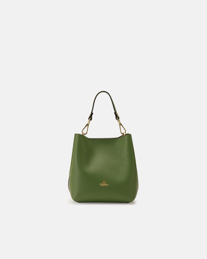 CUOIERIA FIORENTINA - Borsa Secchiello Candy - Aloe
