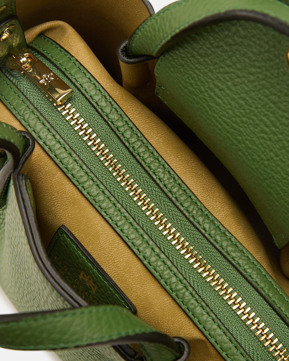 CUOIERIA FIORENTINA - Mini Tote Bag Candy - Aloe