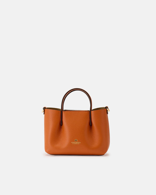 CUOIERIA FIORENTINA - Mini Tote Bag Candy - Arancio