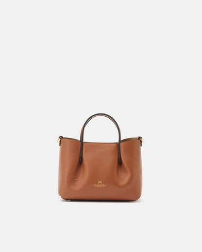 CUOIERIA FIORENTINA - Mini Tote Bag Candy - Caramel