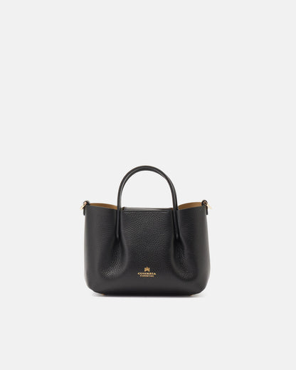 CUOIERIA FIORENTINA - Mini Tote Bag Candy  - Nero