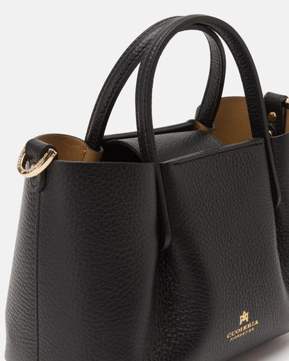 CUOIERIA FIORENTINA - Mini Tote Bag Candy  - Nero