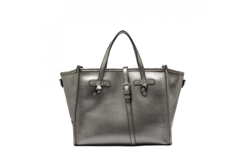 GIANNI CHIARINI - Borsa Marcella Medium - City Noire Laminata