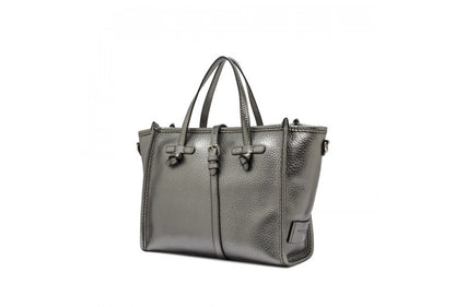 GIANNI CHIARINI - Borsa Marcella Medium - City Noire Laminata