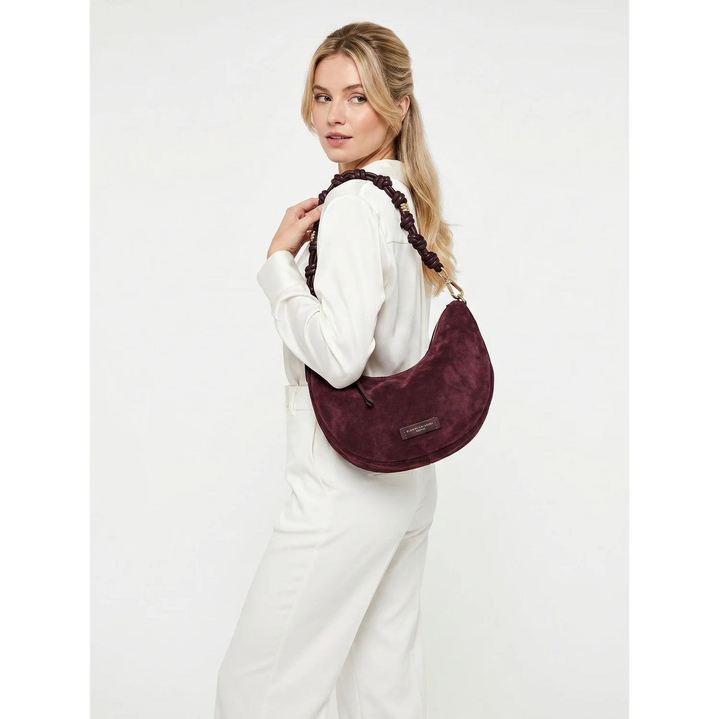 GIANNI CHIARINI - Borsa Cleo Small - Amarone