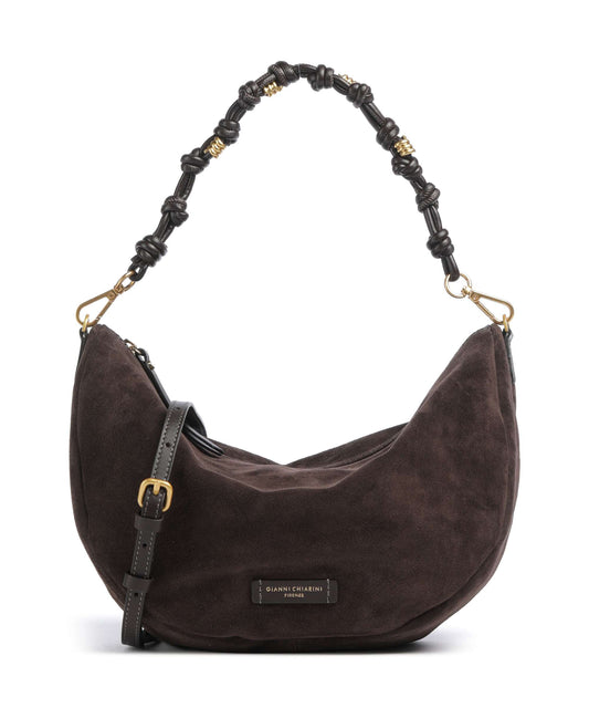 GIANNI CHIARINI - Borsa Cleo Medium - Moka