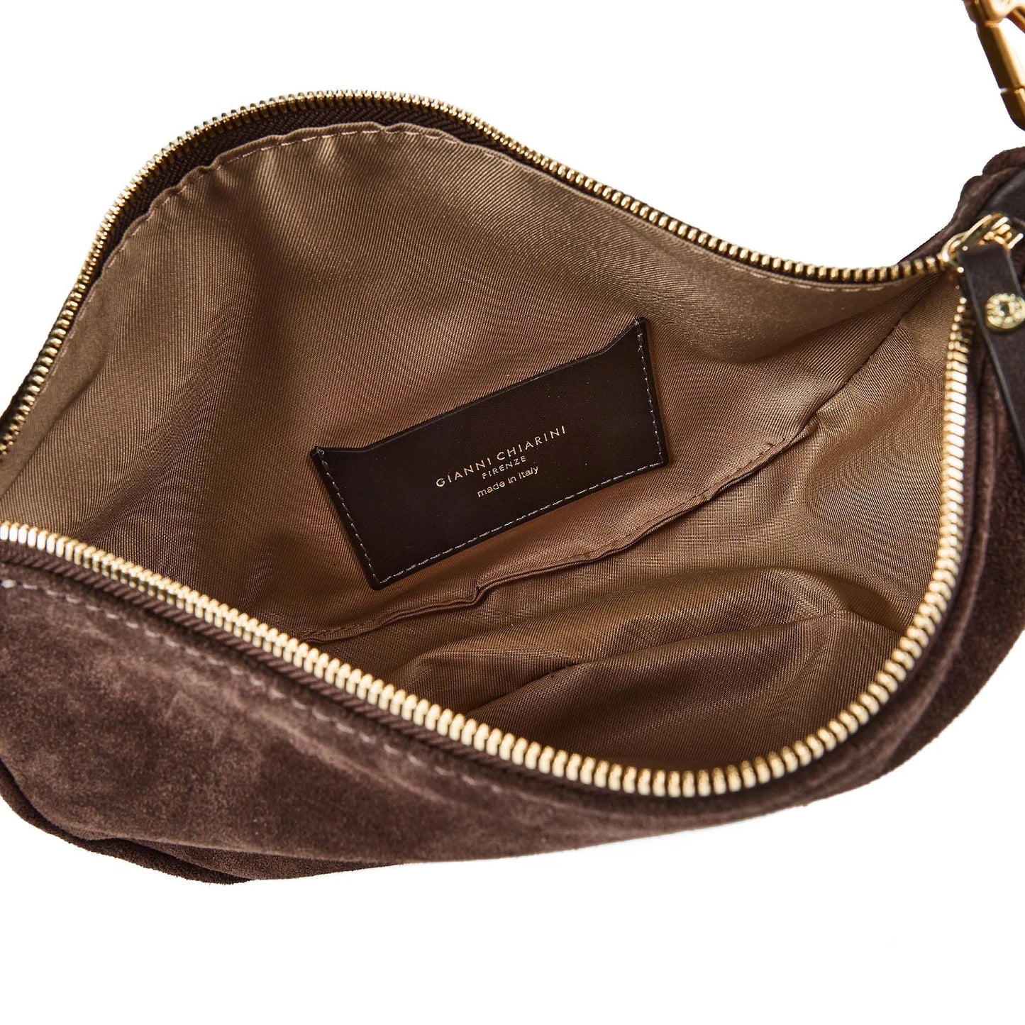 GIANNI CHIARINI - Borsa Cleo Small - Moka