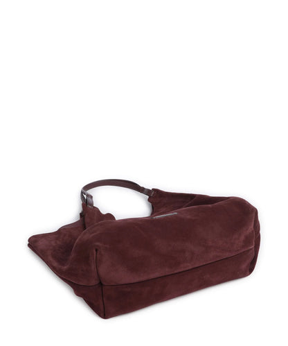 GIANNI CHIARINI - Borsa Dua Large camoscio - Amarone