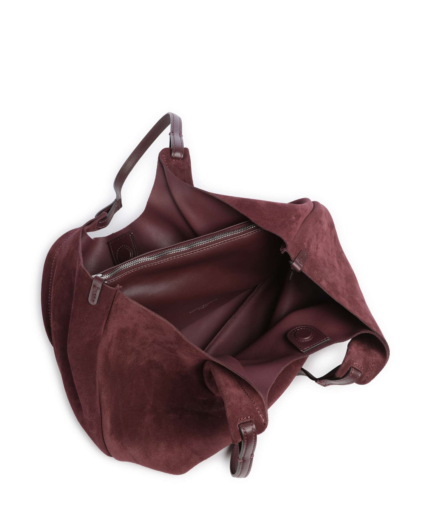 GIANNI CHIARINI - Borsa Dua Large camoscio - Amarone