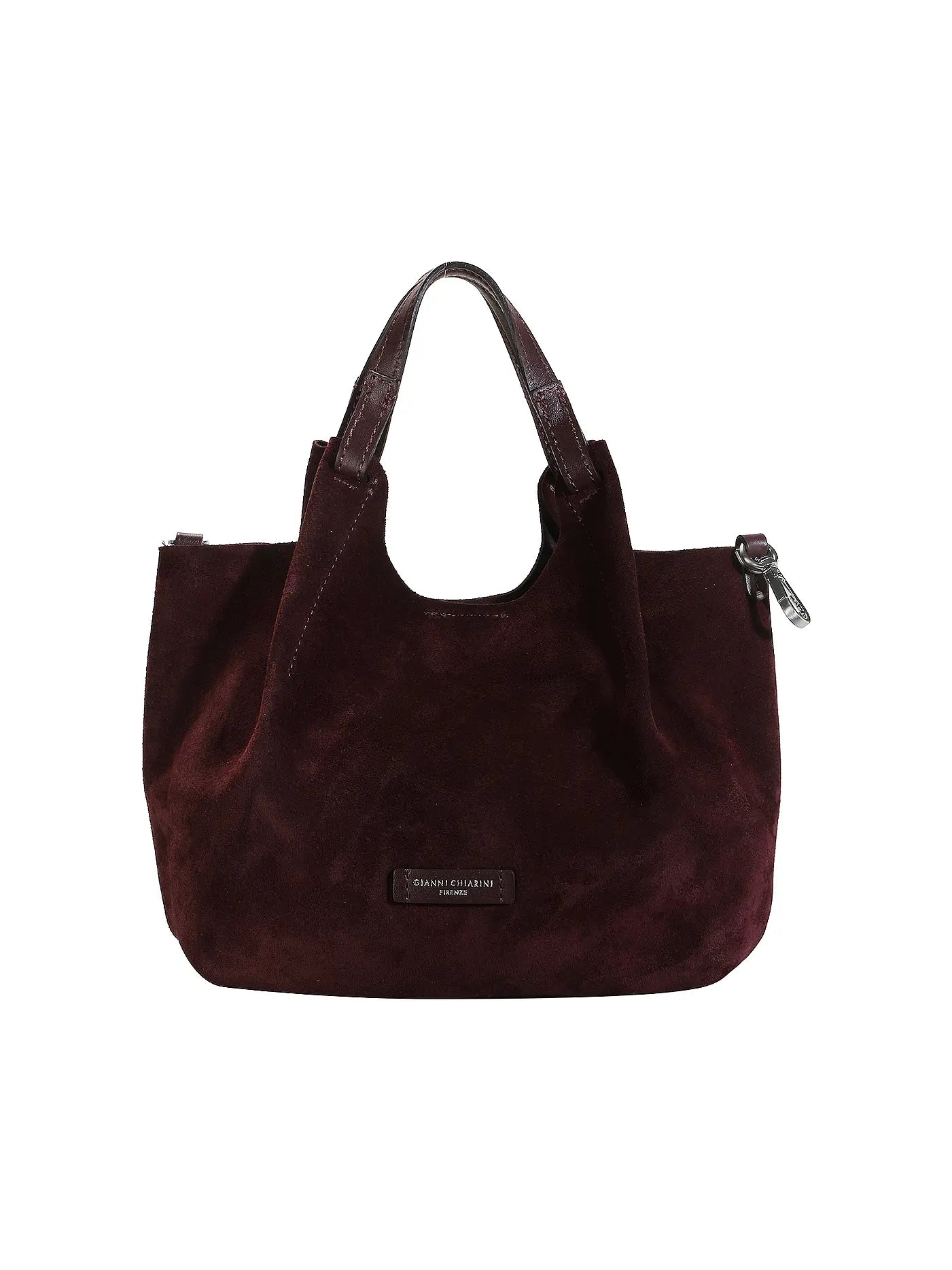 GIANNI CHIARINI - Borsa Dua Media Camoscio - Amarone