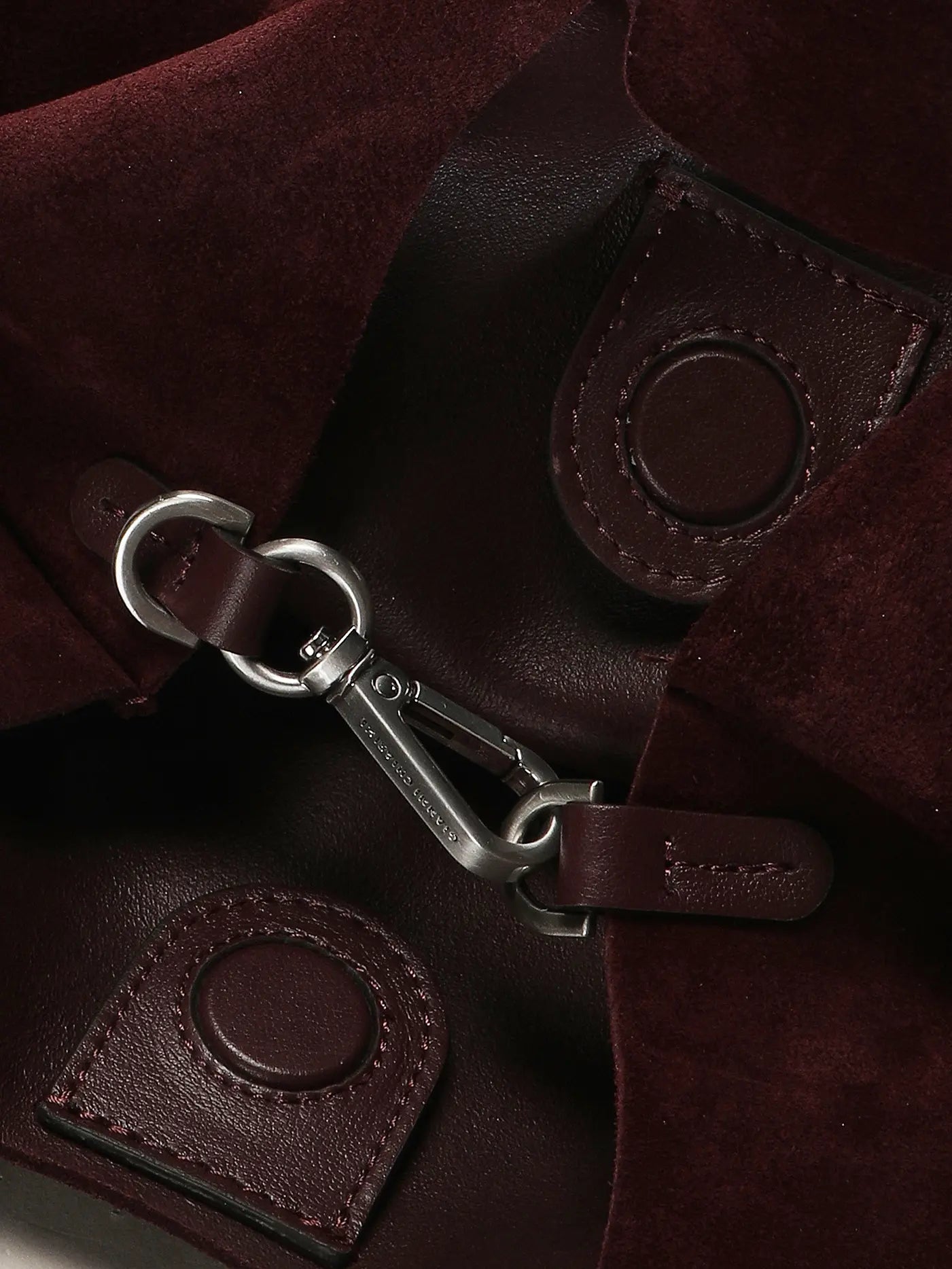 GIANNI CHIARINI - Borsa Dua Media Camoscio - Amarone