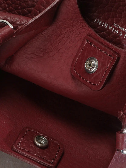 GIANNI CHIARINI - Borsa Dua Small - Antique Ruby