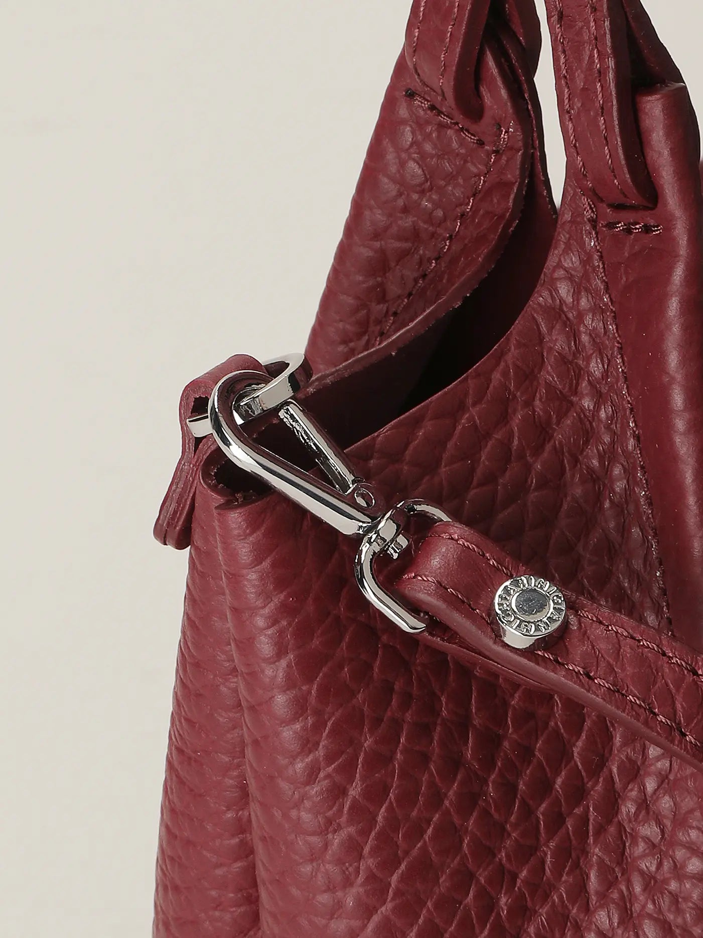 GIANNI CHIARINI - Borsa Dua Small - Antique Ruby