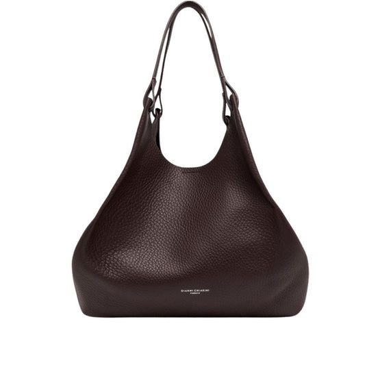 GIANNI CHIARINI - Borsa Dua Large - Espresso