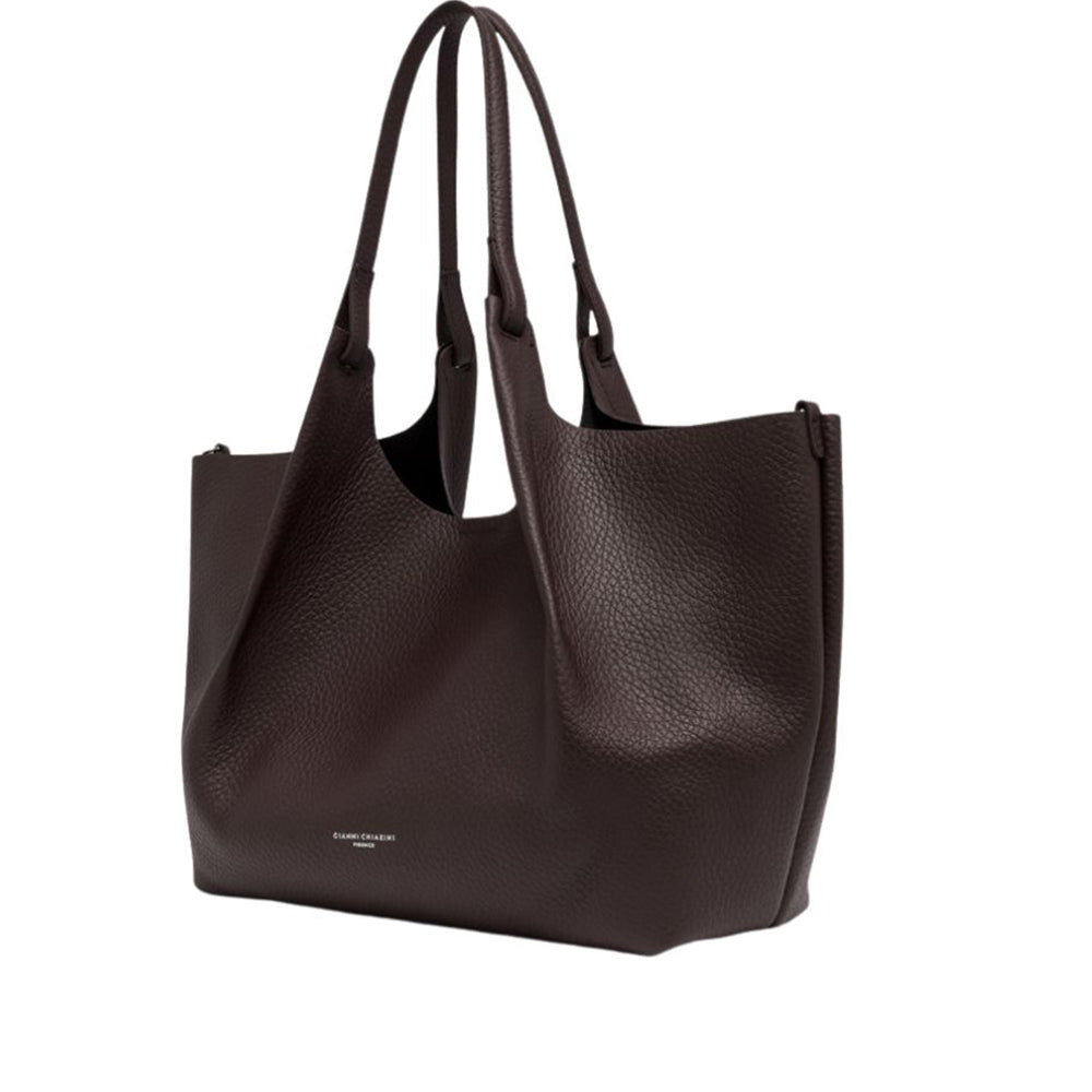 GIANNI CHIARINI - Borsa Dua Large - Espresso