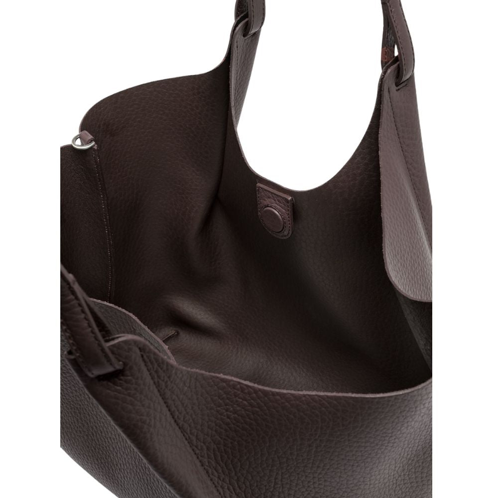 GIANNI CHIARINI - Borsa Dua Large - Espresso