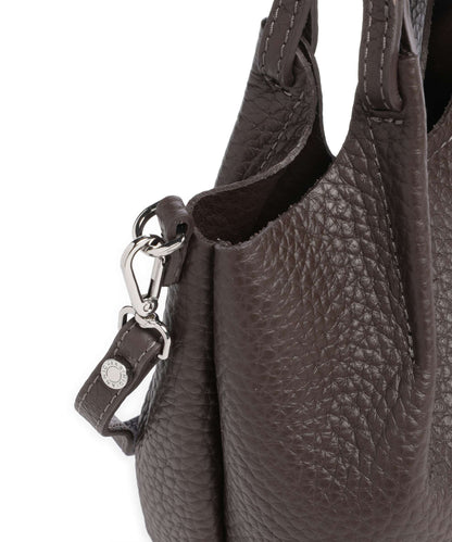 GIANNI CHIARINI - Borsa Dua Small - Espresso