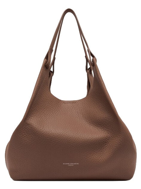 GIANNI CHIARINI - Borsa Dua Large - Noce