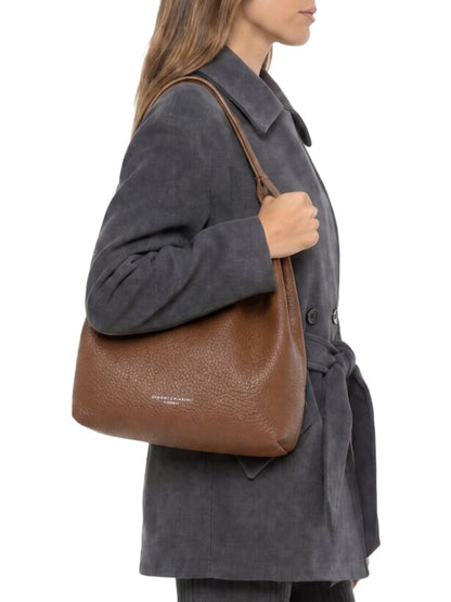 GIANNI CHIARINI - Borsa Dua Large - Noce