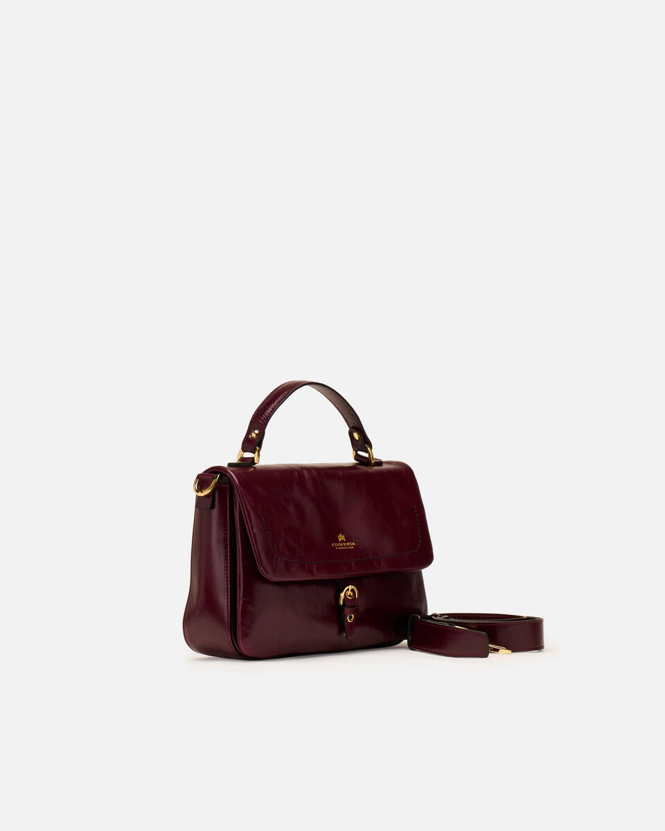 CUOIERIA FIORENTINA - Borsa Eva Soft Flap - Amarena