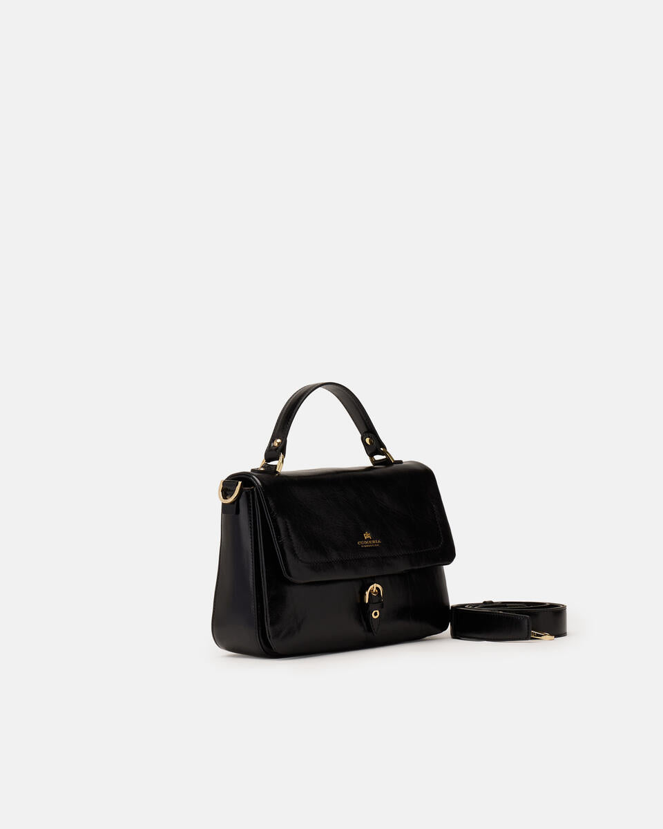 CUOIERIA FIORENTINA - Borsa Eva Soft Flap - Nero