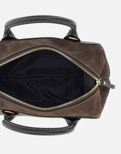 GIANNI CHIARINI - Borsa Tote Gemma M - Moka-Nero