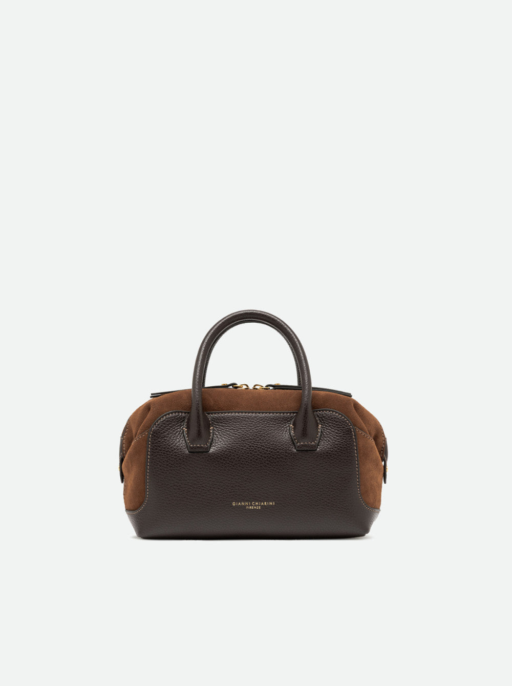 GIANNI CHIARINI - Borsa Tote Gemma M - Espresso Cognac