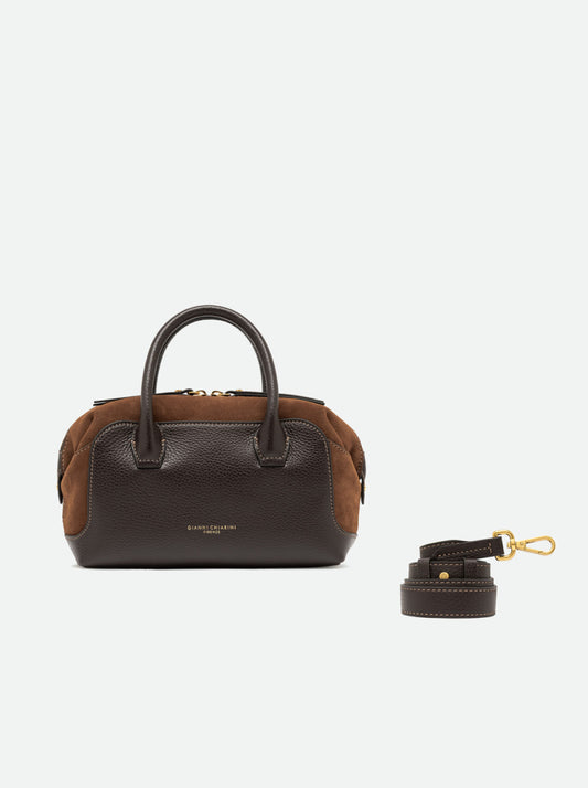 GIANNI CHIARINI - Borsa Tote Gemma M - Espresso Cognac