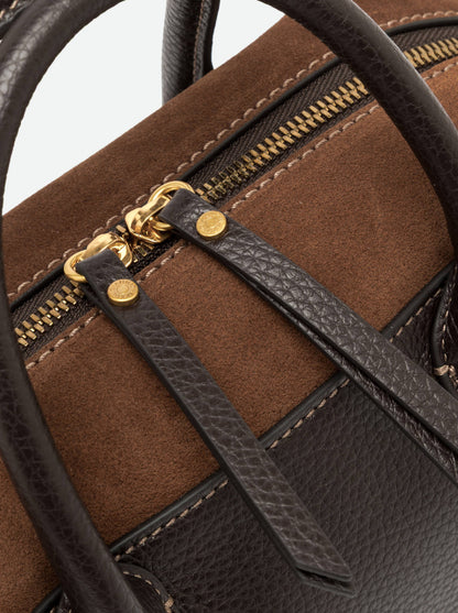 GIANNI CHIARINI - Borsa Tote Gemma M - Espresso Cognac
