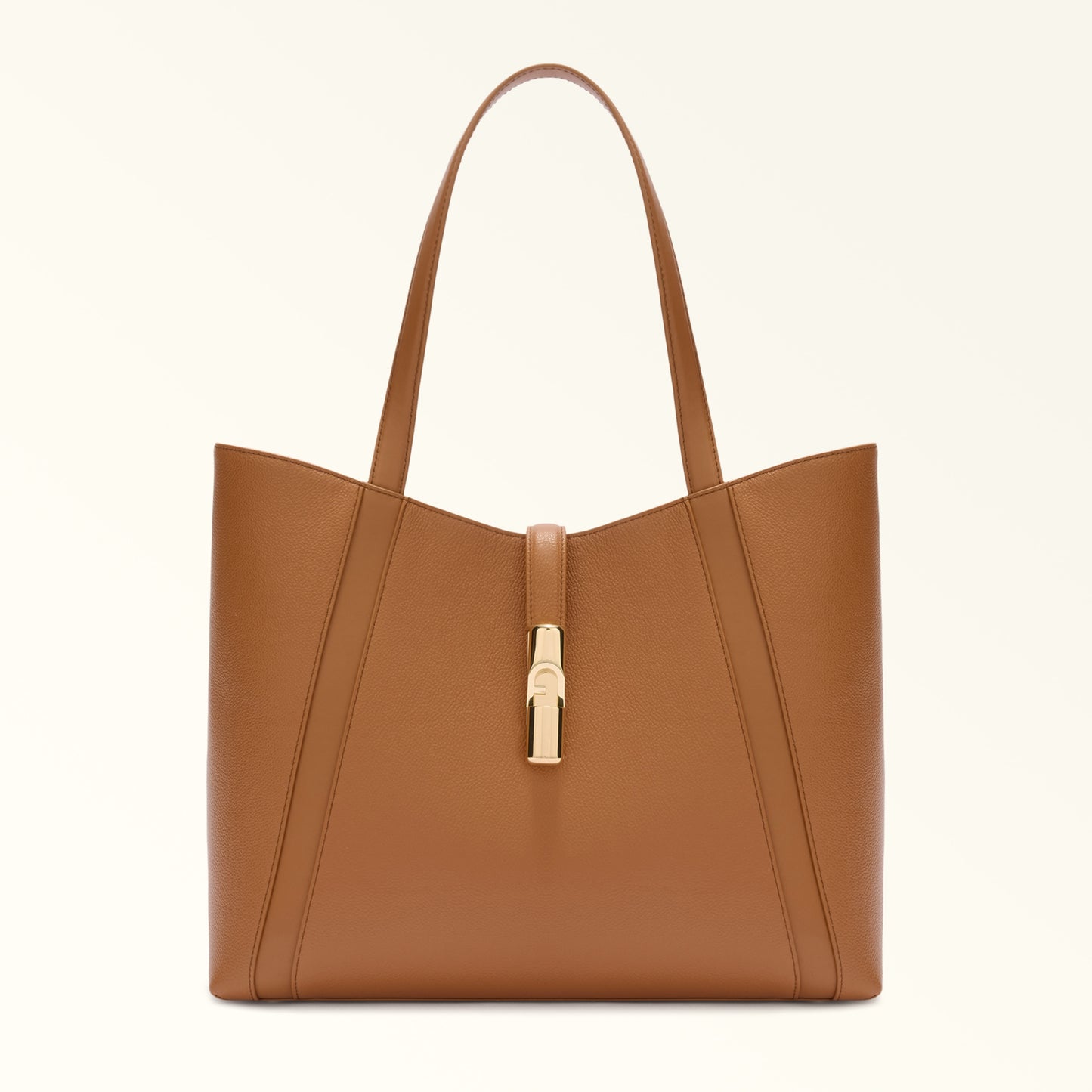 FURLA -  Borsa Goccia Shopping L  - Brandy