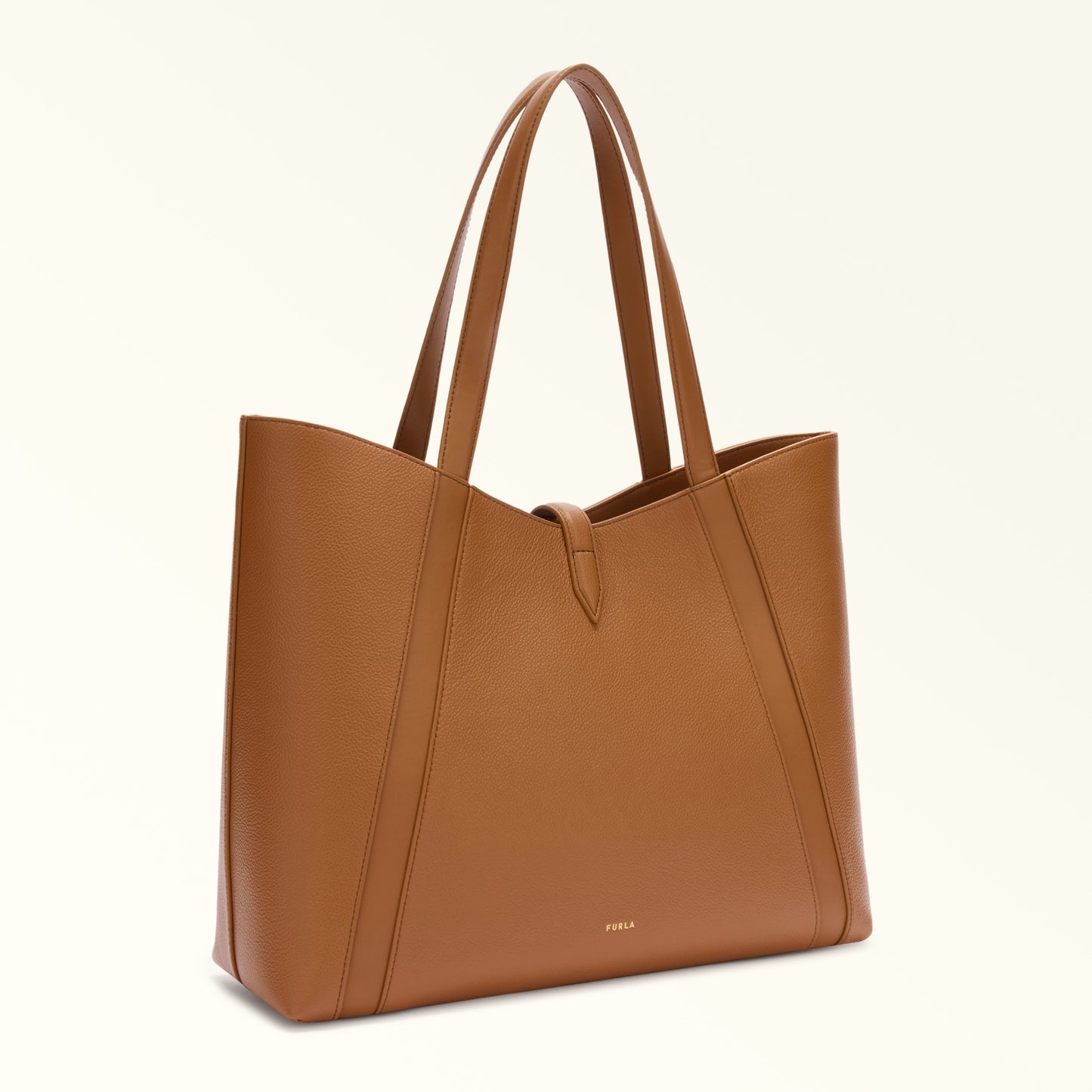 FURLA -  Borsa Goccia Shopping L  - Brandy