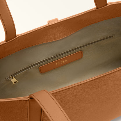 FURLA -  Borsa Goccia Shopping L  - Brandy