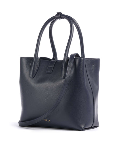 FURLA -  Borsa Goccia Tote Bag Small - Ink Blue