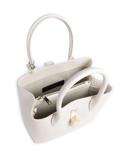 FURLA -  Borsa Goccia Tote Bag Small - Panna