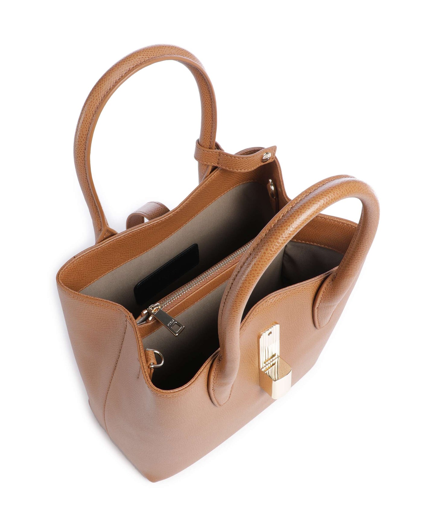 FURLA -  Borsa Goccia Tote Bag Small - Tabacco