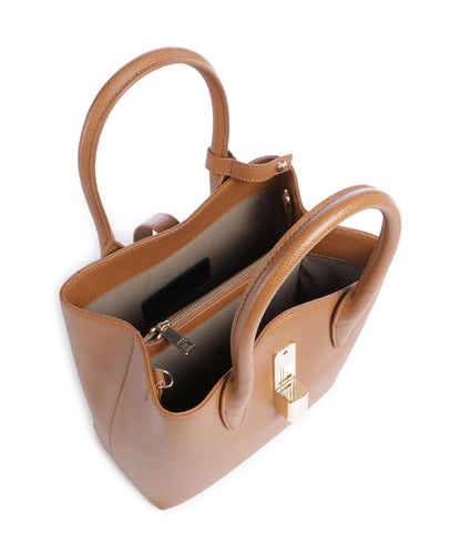 FURLA -  Borsa Goccia Tote Bag Small - Tabacco