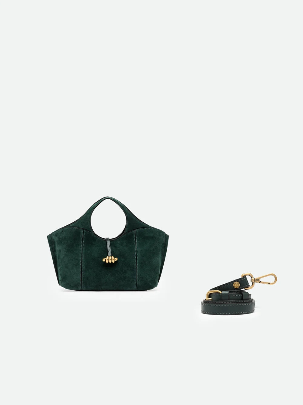 GIANNI CHIARINI - Borsa Infinity - Medium - Velvet Green