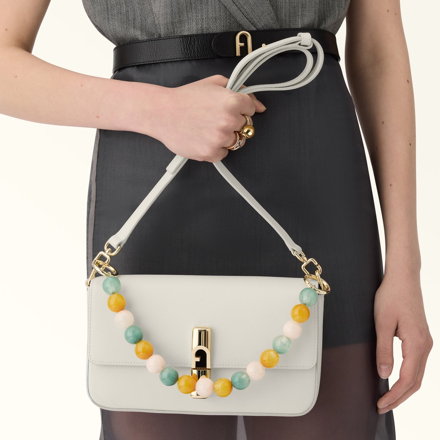 FURLA -  Borsa Iride - Panna