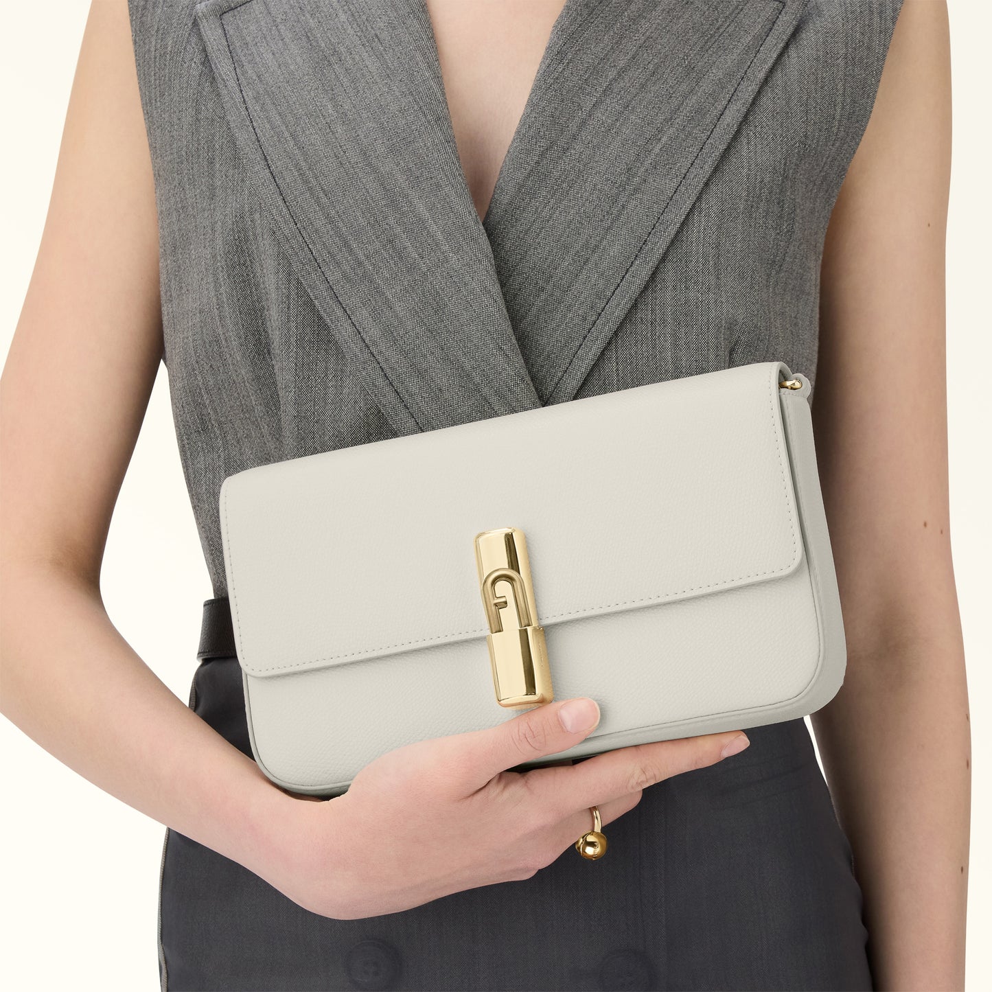 FURLA -  Borsa Iride - Panna
