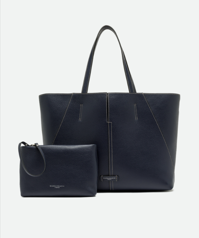 GIANNI CHIARINI - Borsa Maya Medium - Navy